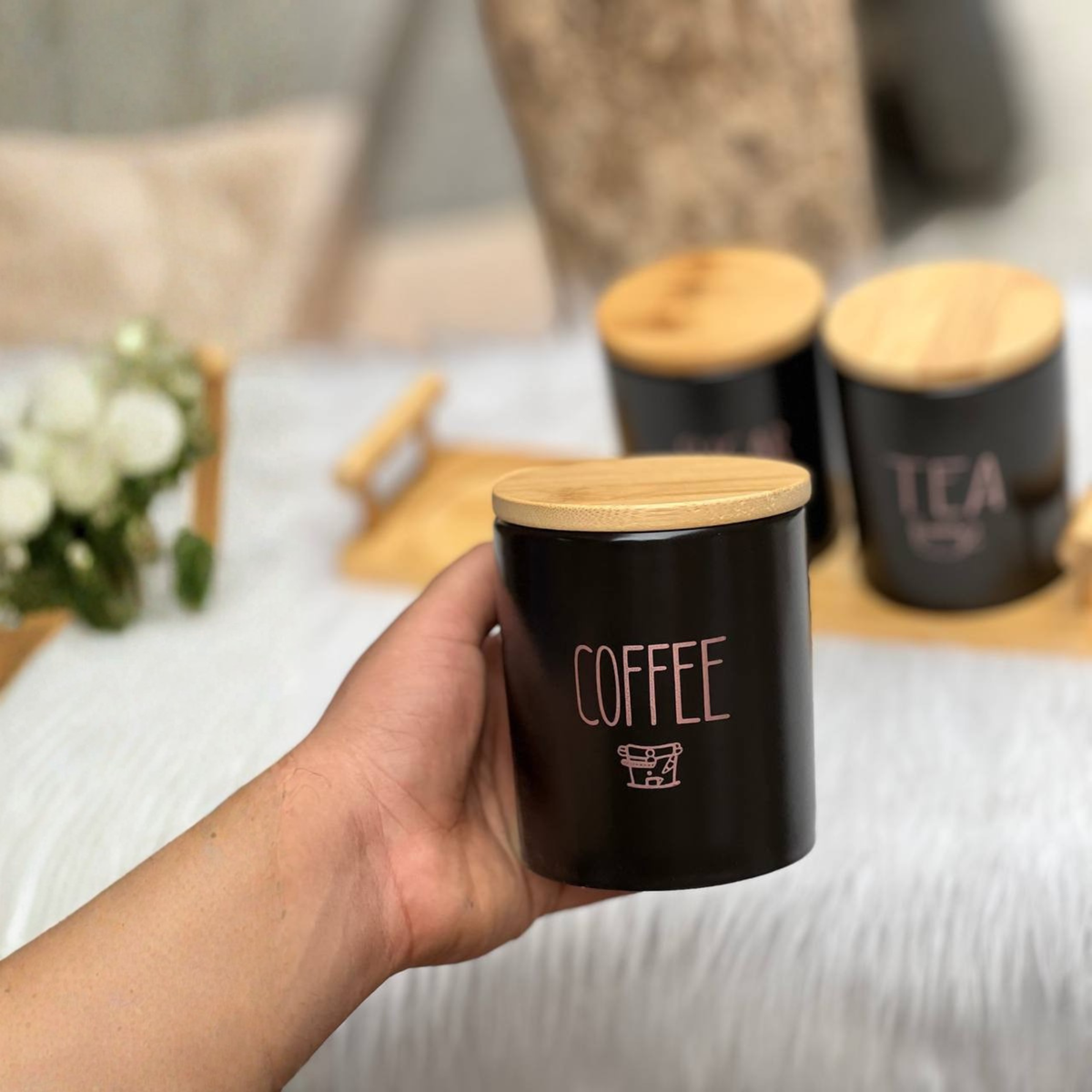 Bamboo Canister Set Z