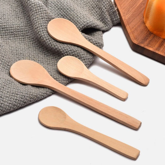 5 Set Wooden Spice Spoons