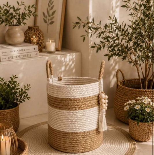 Mia Jute Basket
