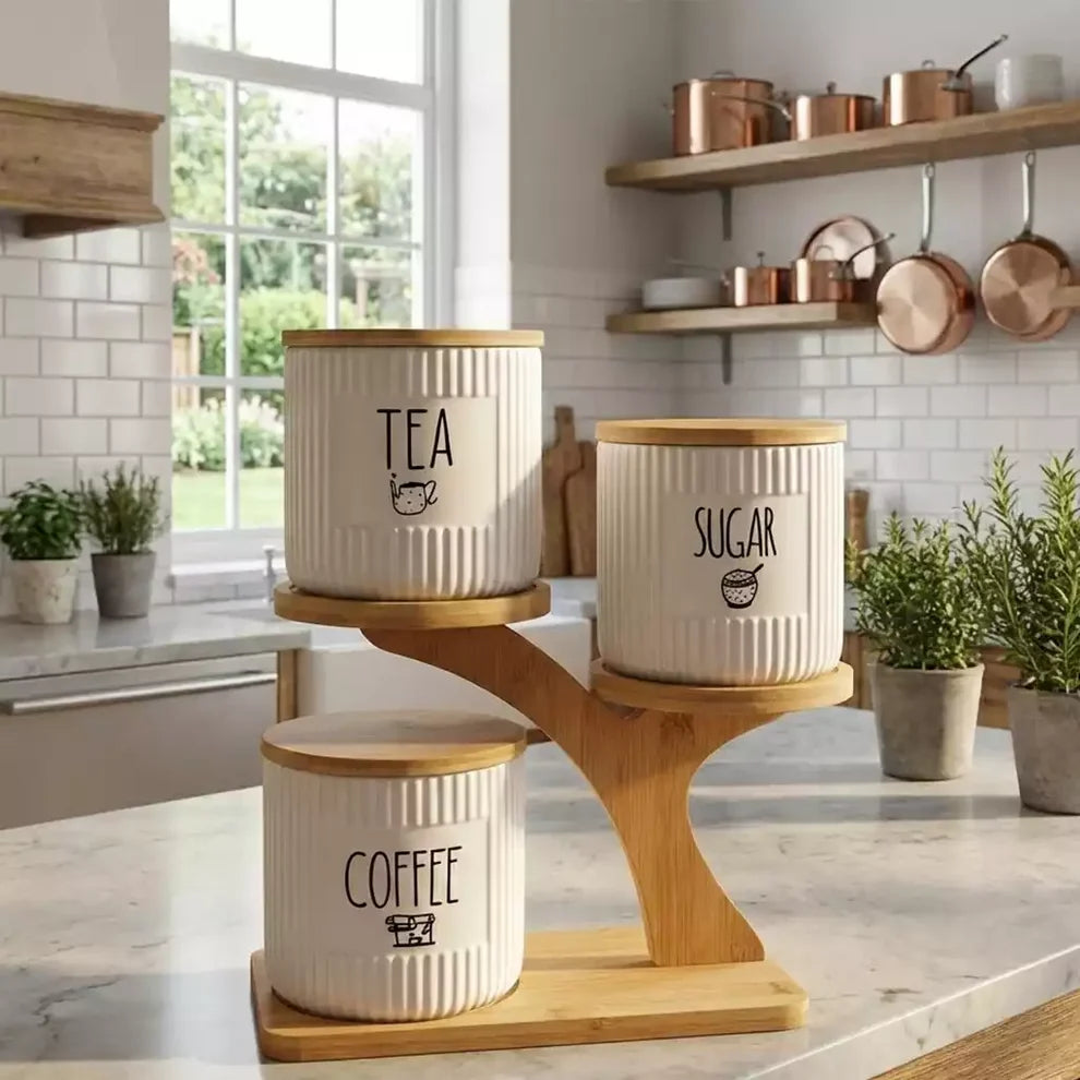 Artisan Ceramic Canister V