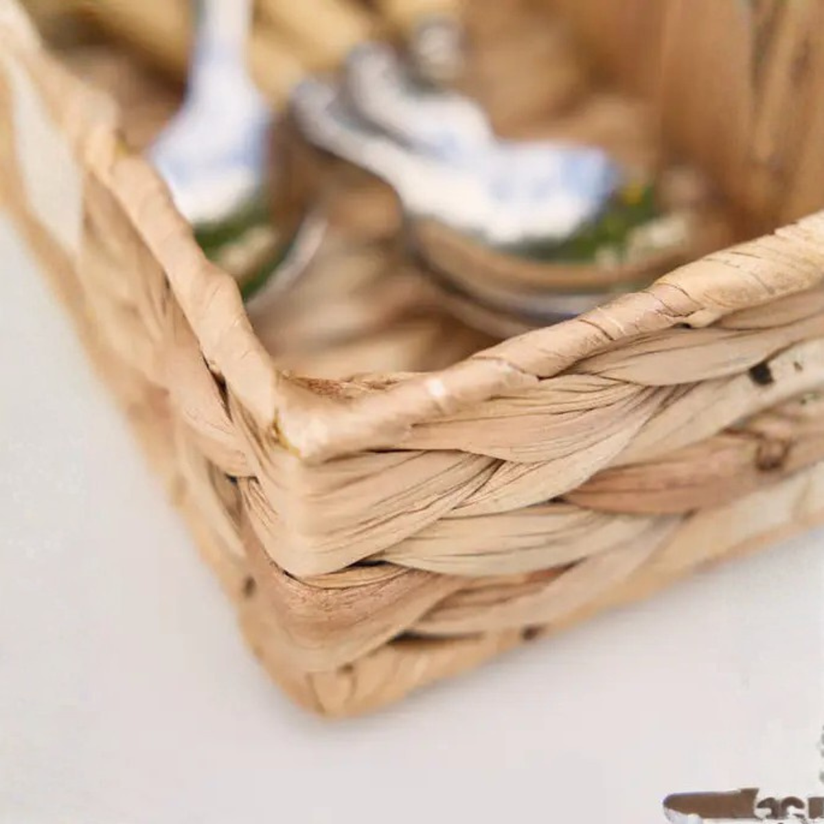 Rattan Divided Silverware