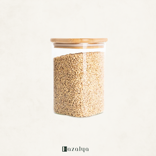 12 Set Glass Jars