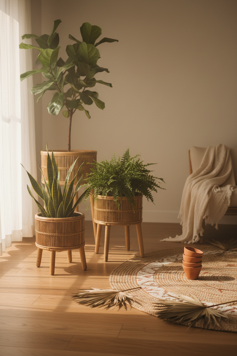 Natural Living Corner — Quiet Luxury