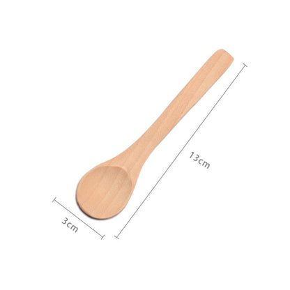 5 Set Wooden Spice Spoons